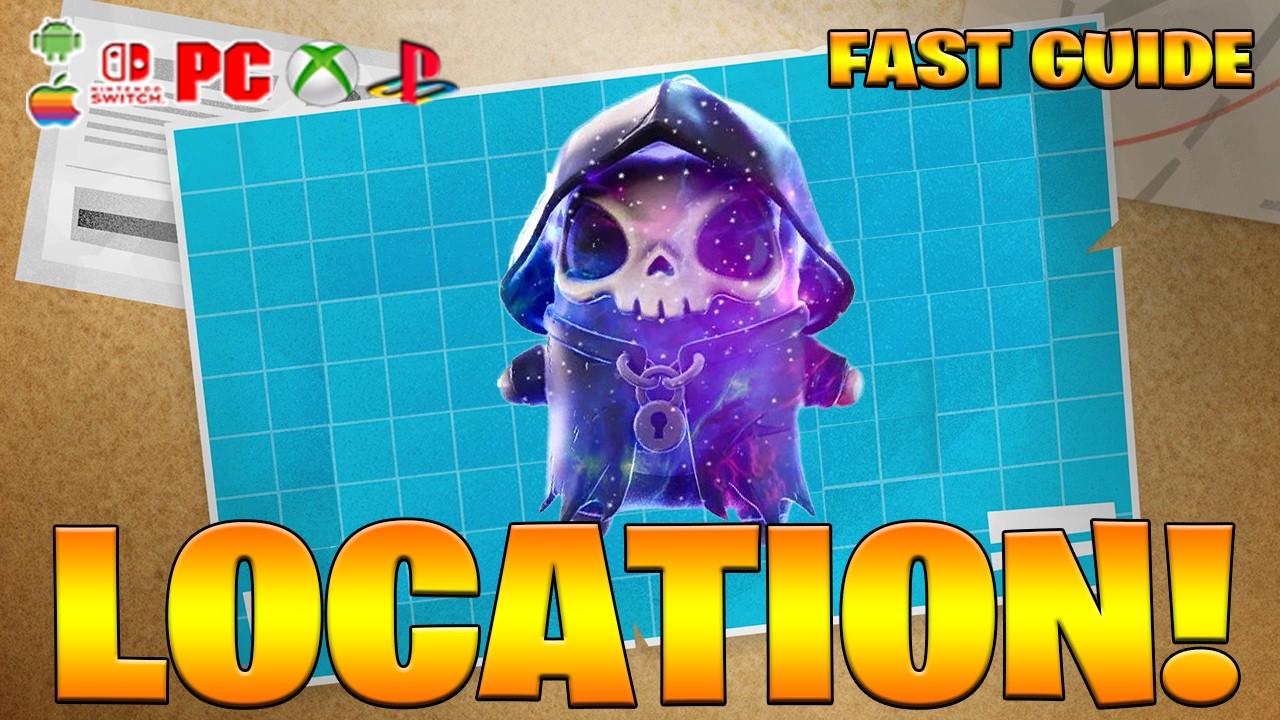 Где найти Galaxy Grim Sprite в Fortnite! (Как получить Galaxy Grim Sprite)