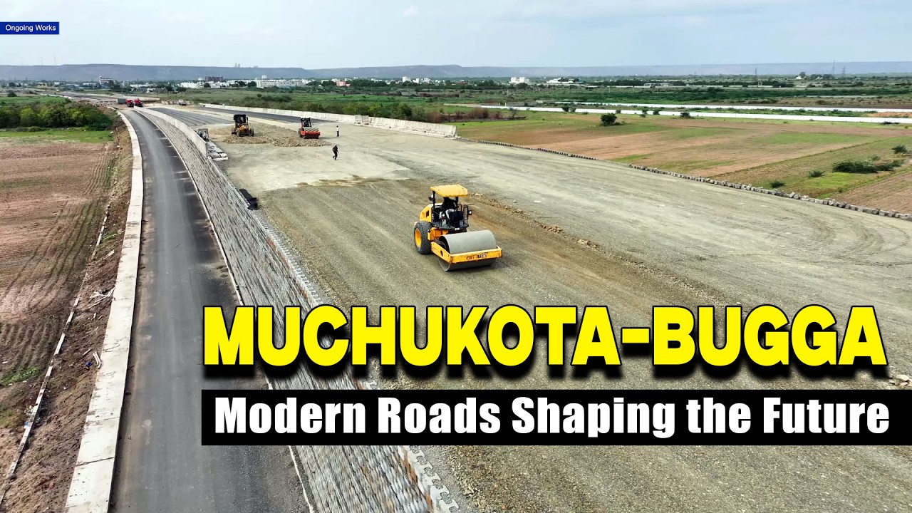 Muchukota - Bugga: Modern Roads Shaping the Future | Megha Engineering