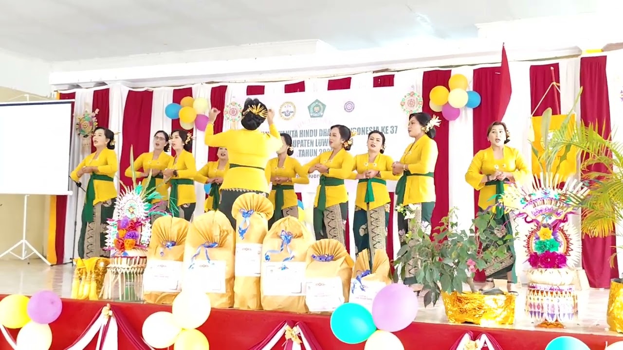 Lomba paduan suara WHDI Nuha dalam rangka HUT WHDi  di Luwu Timur .