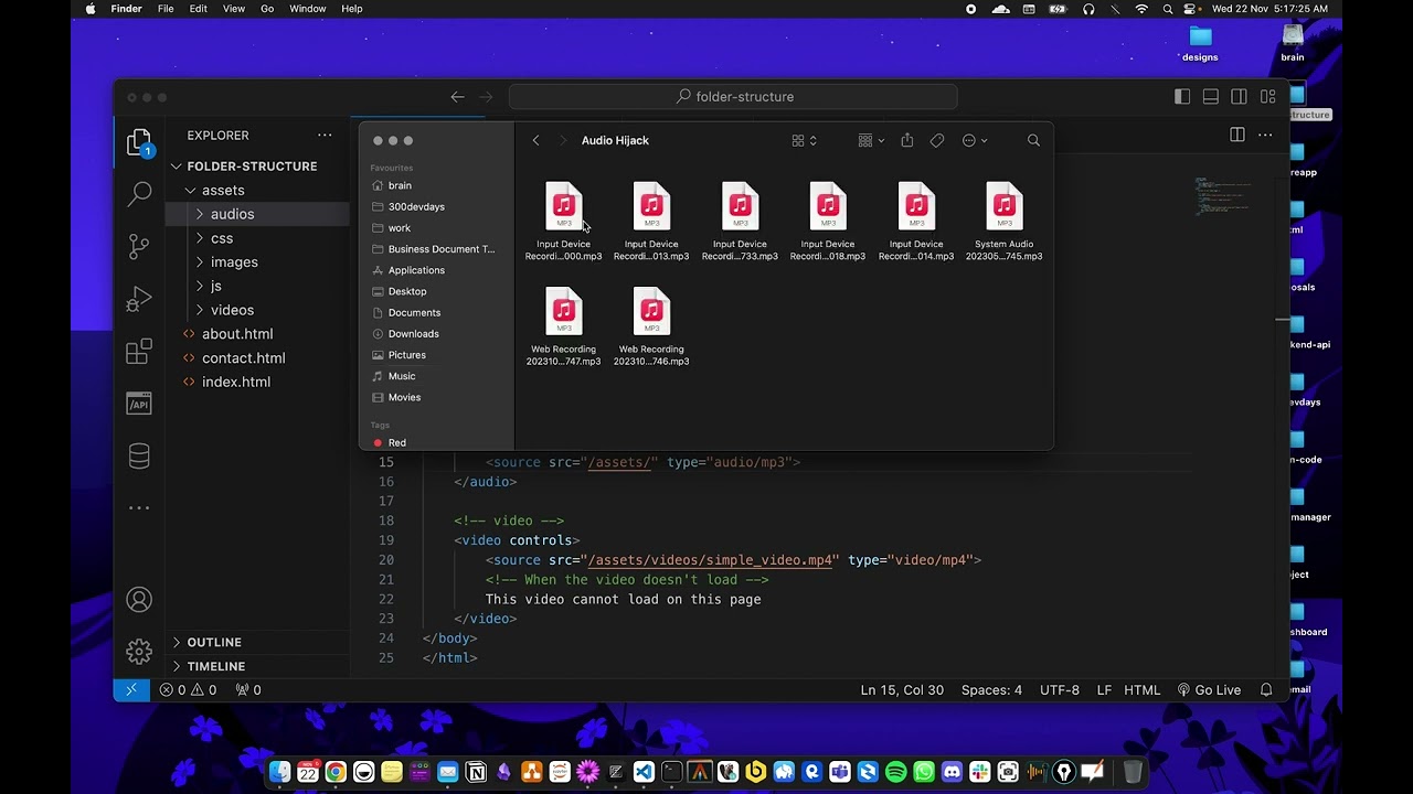 9. HTML Folder Structure