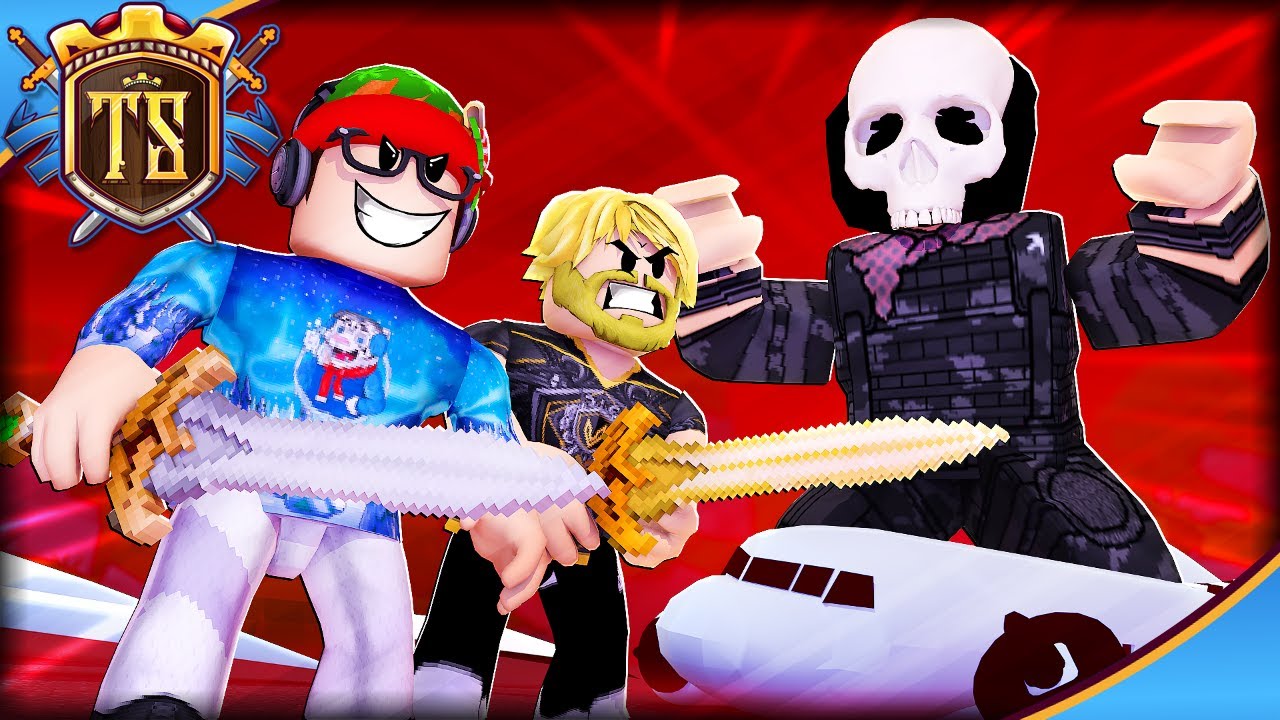 BLEV NØD TIL AT KÆMPE FOR VORES LIV! - Airplane 4 | Dansk Roblox med @TortenSkjold & @Vercinger
