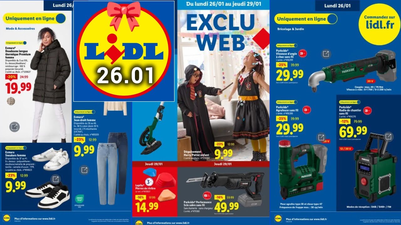💙 LIDL ARRIVAGE 💛 de la Semaine Exclusivité Web  26.01.26 #Silvercrest #lidl  Cuisine Décoration