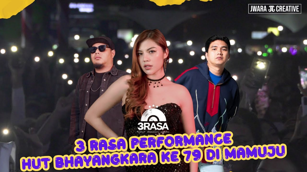 3 RASA PERFORMANCE HUT BHAYANGKARA KE 79 DI MAMUJU