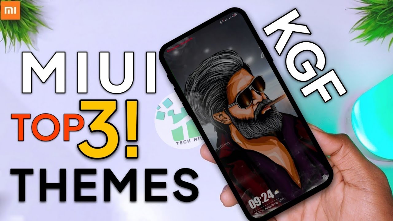 Top 3 KGF Amazing MIUI THEME For Redmi & Poco Smartphone ⚡⚡