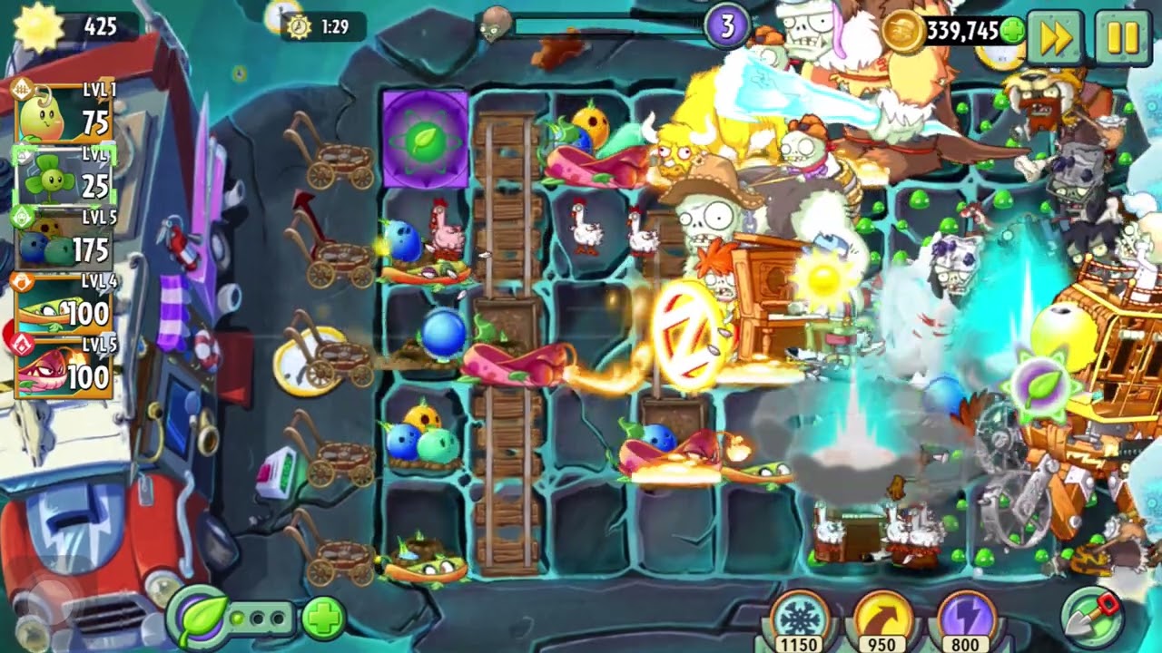 PvZ2 Penny’s Pursuit Week 311 (Bean Sprout)-Boss fight