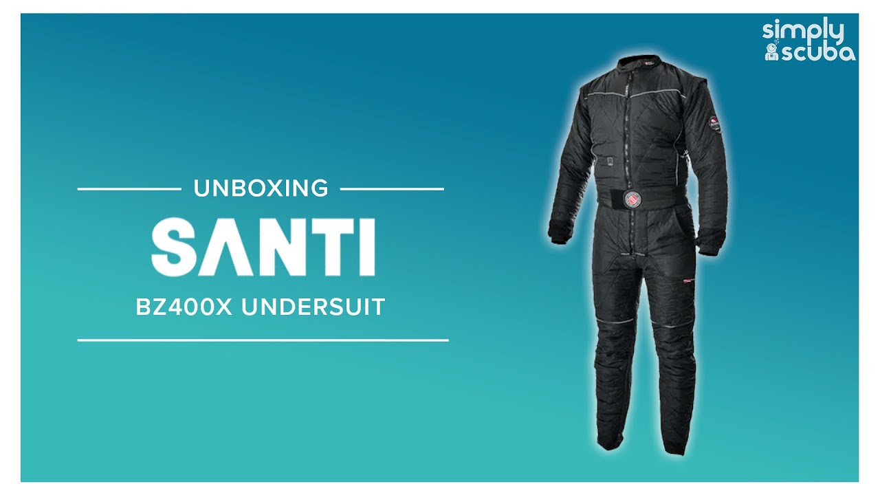 Santi BZ400X Drysuit Undersuit | Unboxing