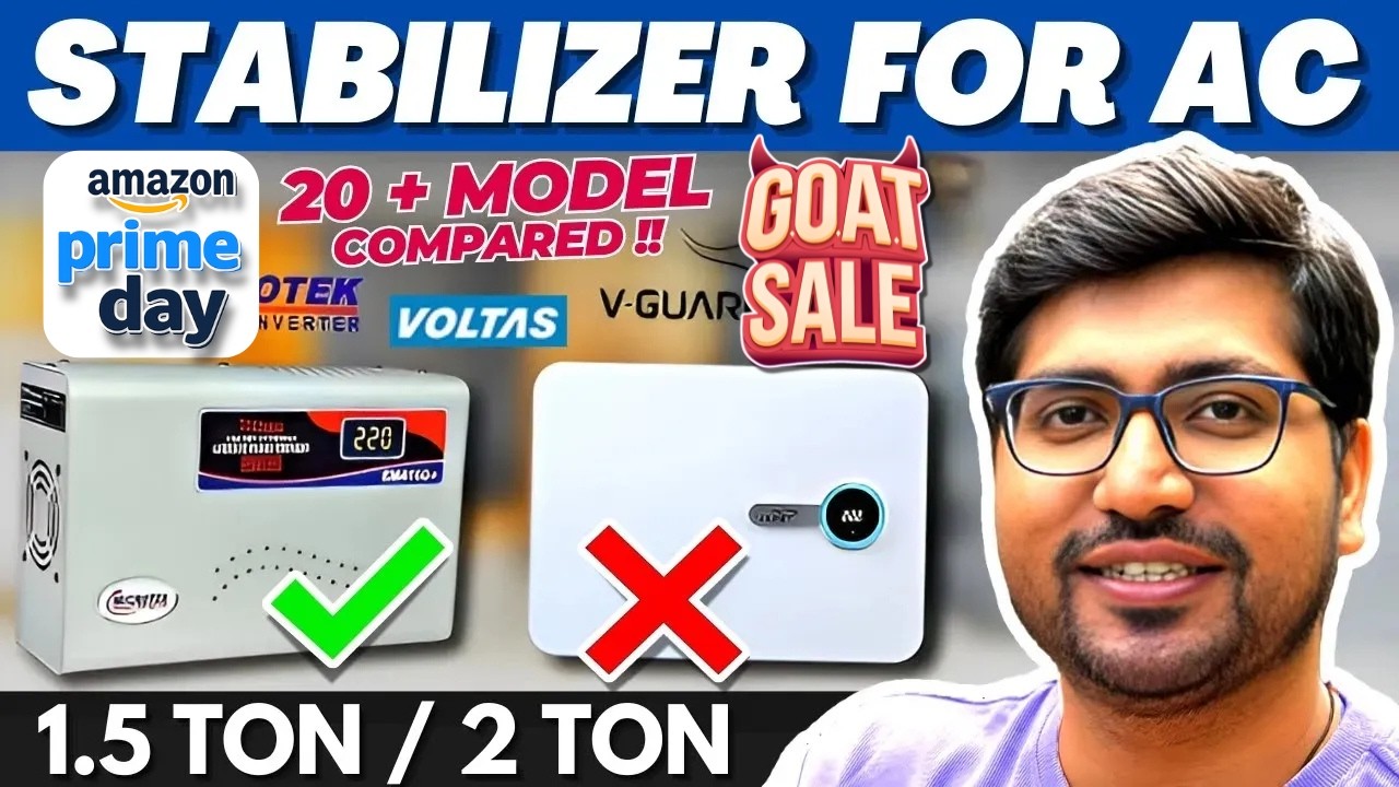 [NEW]🔥Best Stabilizer For 1.5 Ton AC🔥Best Stabilizer for AC 🔥Best Voltage Stabilizer in India 2026