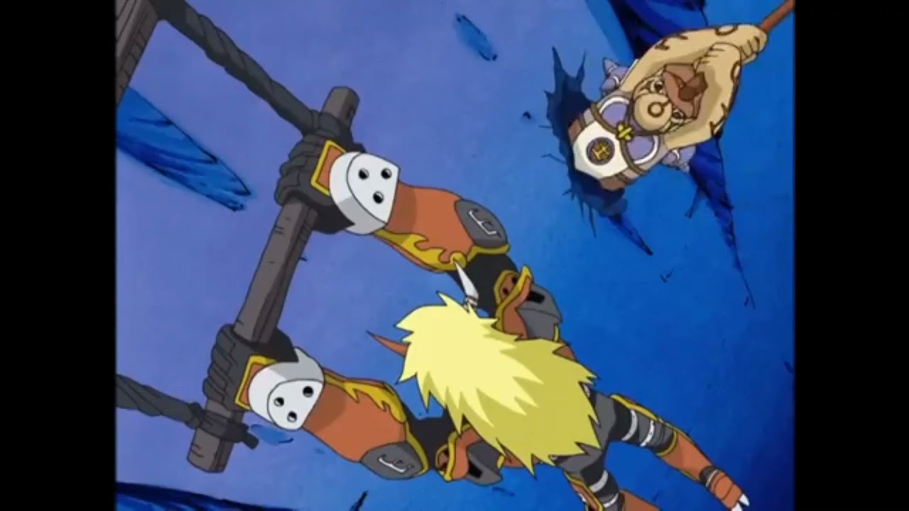 Digimon Agnimon Kemoryona Male Ryona