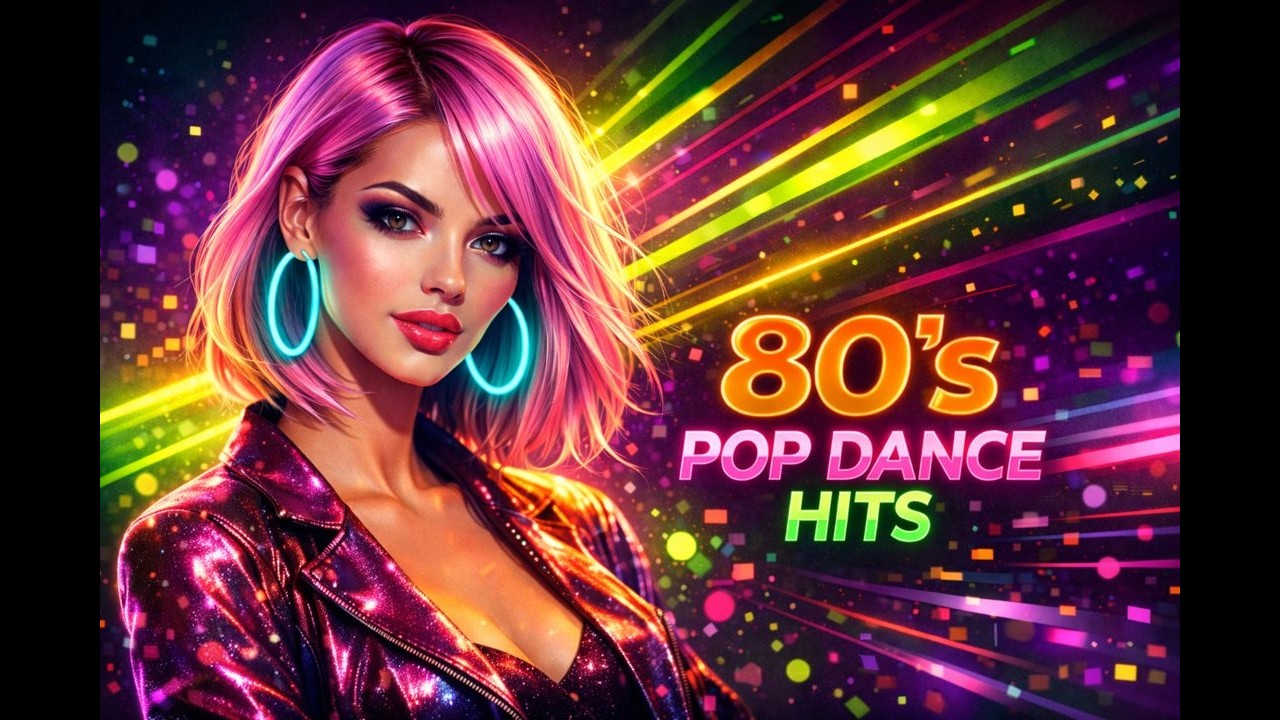80s Pop Dance Hits 💃 Retro Party Music Mix | Neon Disco Vibes
