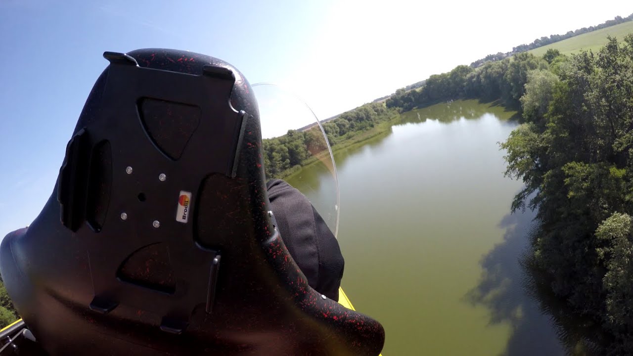 Sightseeing Flight In ELA 10 Eclipse Gyrocopter Over Neubrandenburg