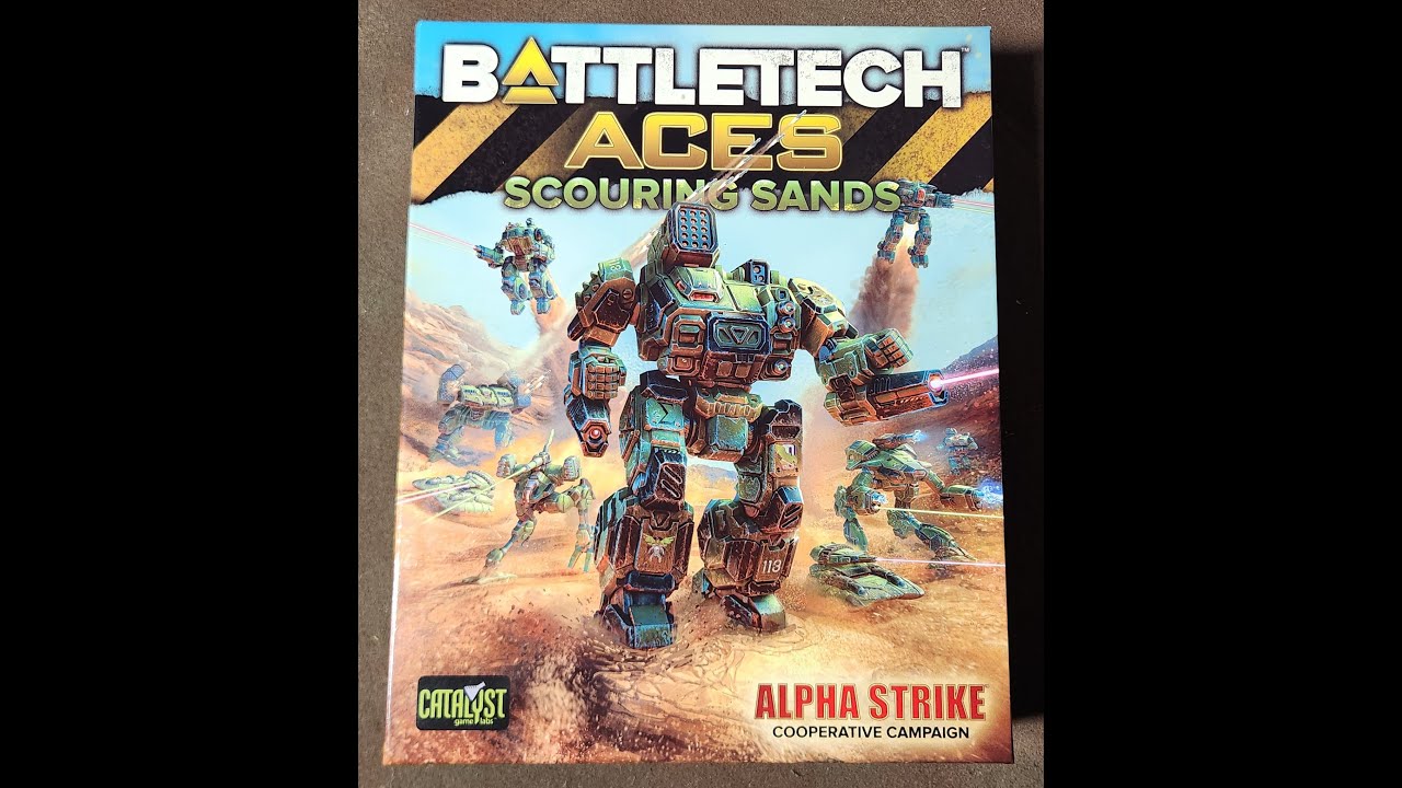 BattleTech: Aces Scouring Sands Alpha Strike Boxset