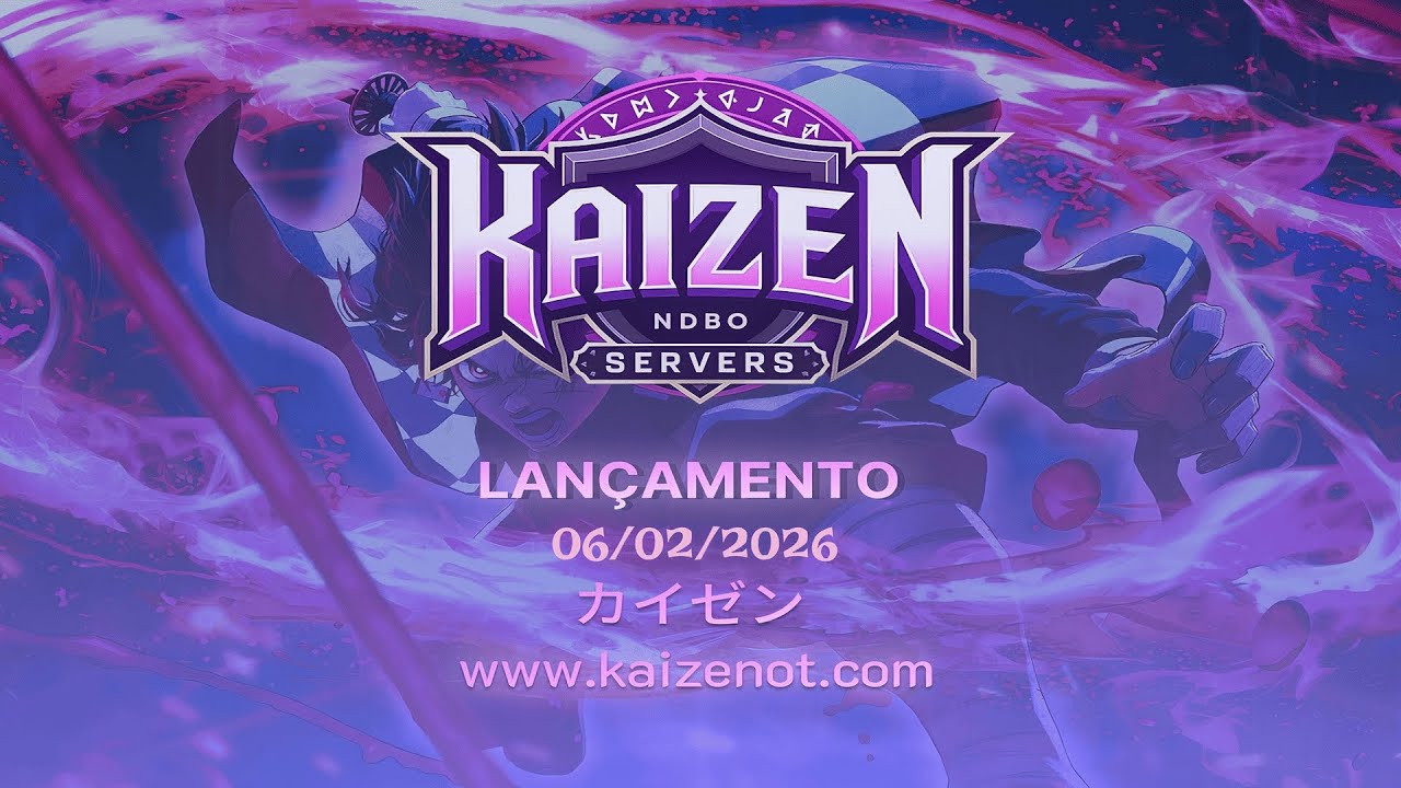 NOVO SERVIDOR DE NDBO 2026 COM MUITOS SISTEMAS KAIZEN SERVERS