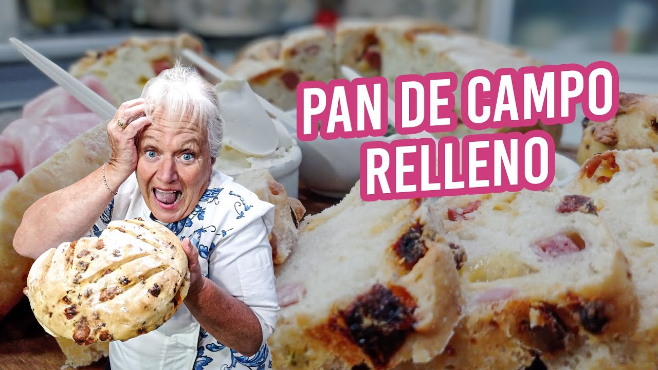 PAN DE CAMPO RELLENO! Pan y picada todo en [1] 🥖