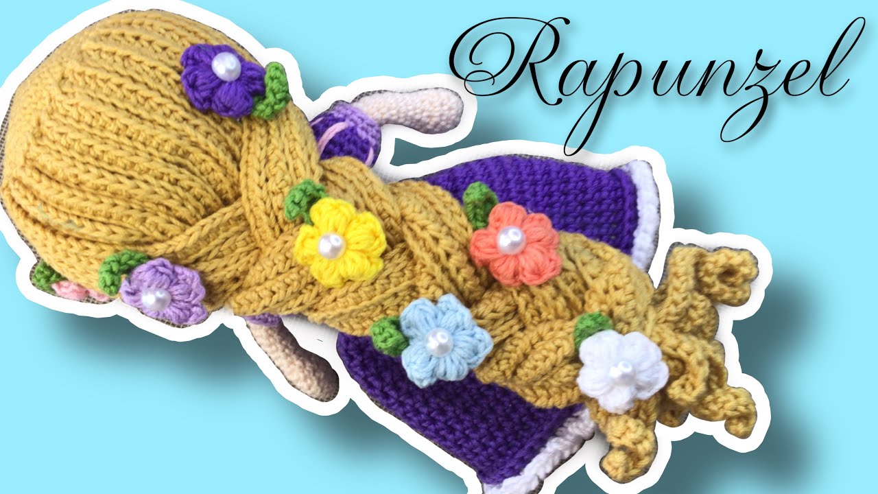 TUTORIAL | Princesa Rapunzel Amigurumi | Parte 3 (🇺🇸🇧🇷) #rapunzeltejida #rapuncelpasoapaso