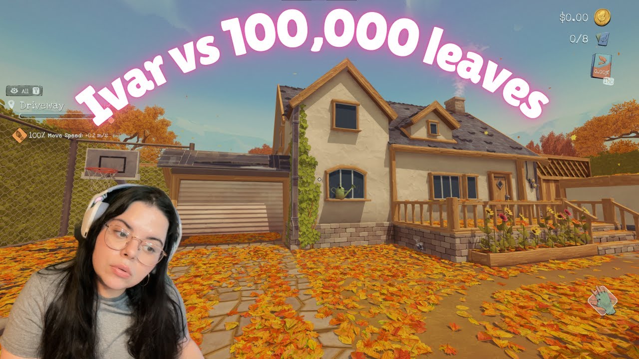 Ivar does some major yard cleanup in Leaf It Alone! (No Commentary & Full Game)