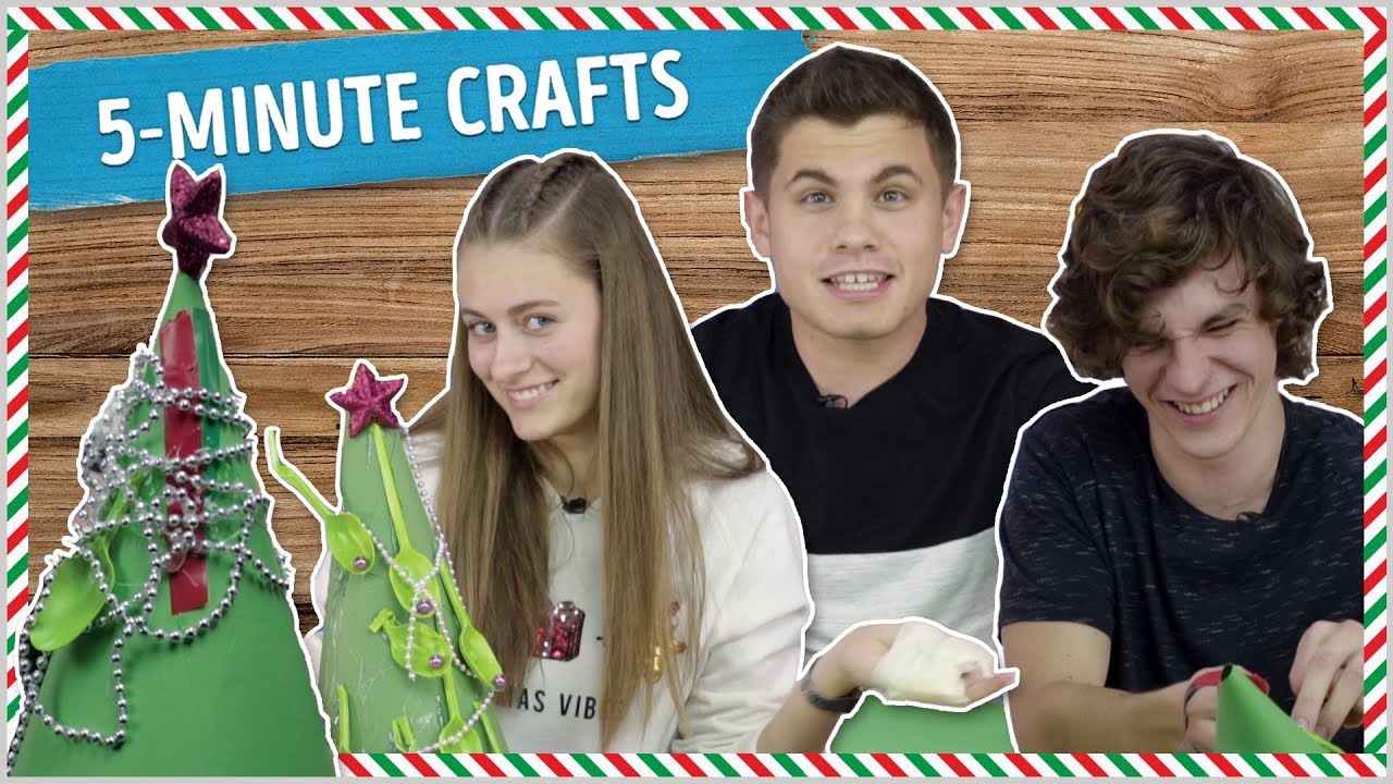 YOUTUBEREK VS. KARÁCSONYI DIY UJJAK NÉLKÜL