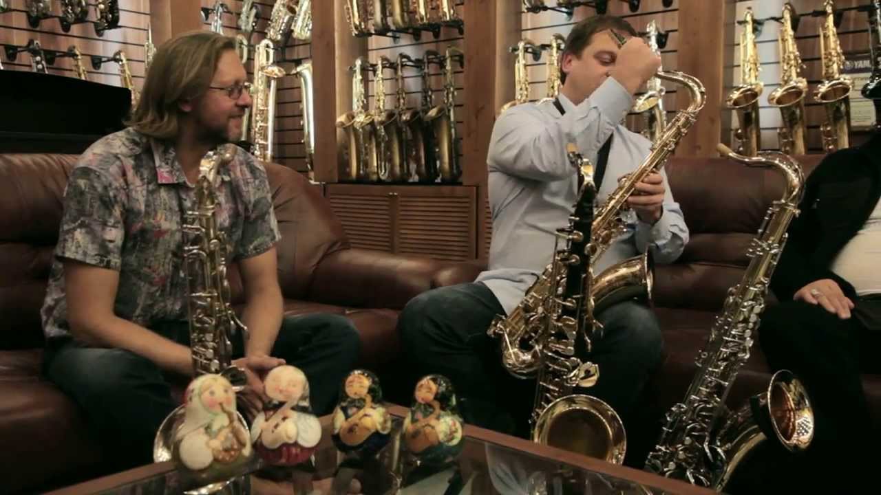 Тест тенор-саксофонов Yamaha с Антоном Румянцевым и Олегом Киреевым