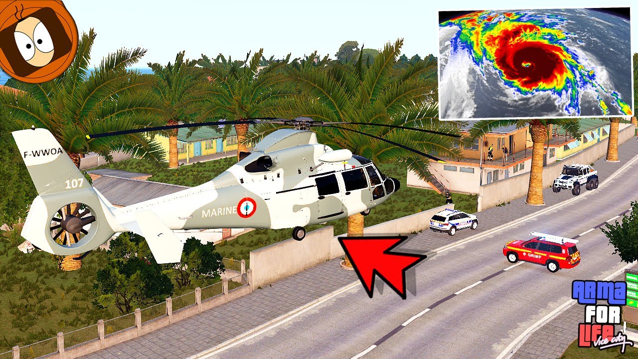 ÉVACUATION PARADIS : DANGER OURAGAN 🌪️! - ARMA FOR LIFE