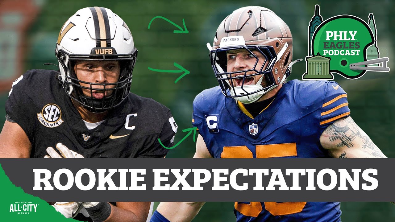 Makai Lemon, Eli Stowers Over/Unders: What To Expect From Eagles Rookie Class | PHLY Eagles Podcast