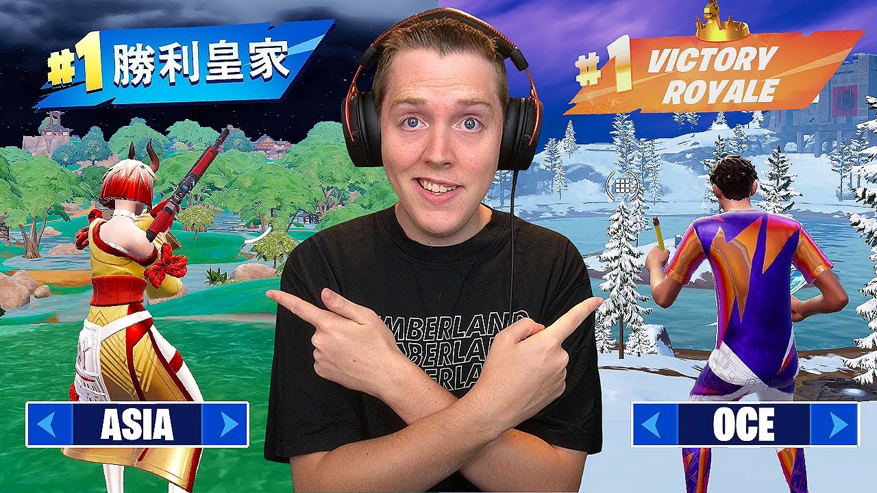 I Spectated UNREAL Ranked Reload In *EVERY* Region! (Fortnite)