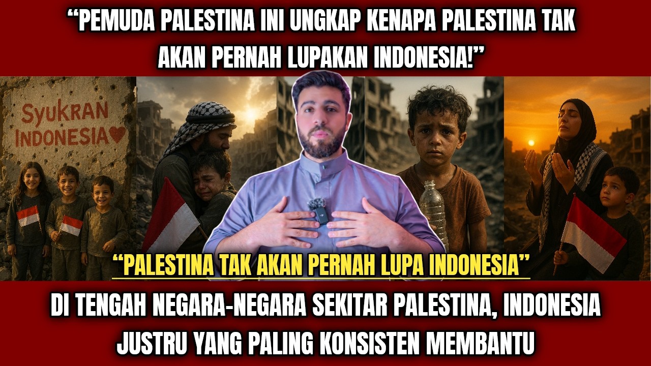 Pemuda Palestina Ungkap Mengapa Rakyat Gaza Begitu Cinta kepada Indonesia dan Tak Pernah Lupa