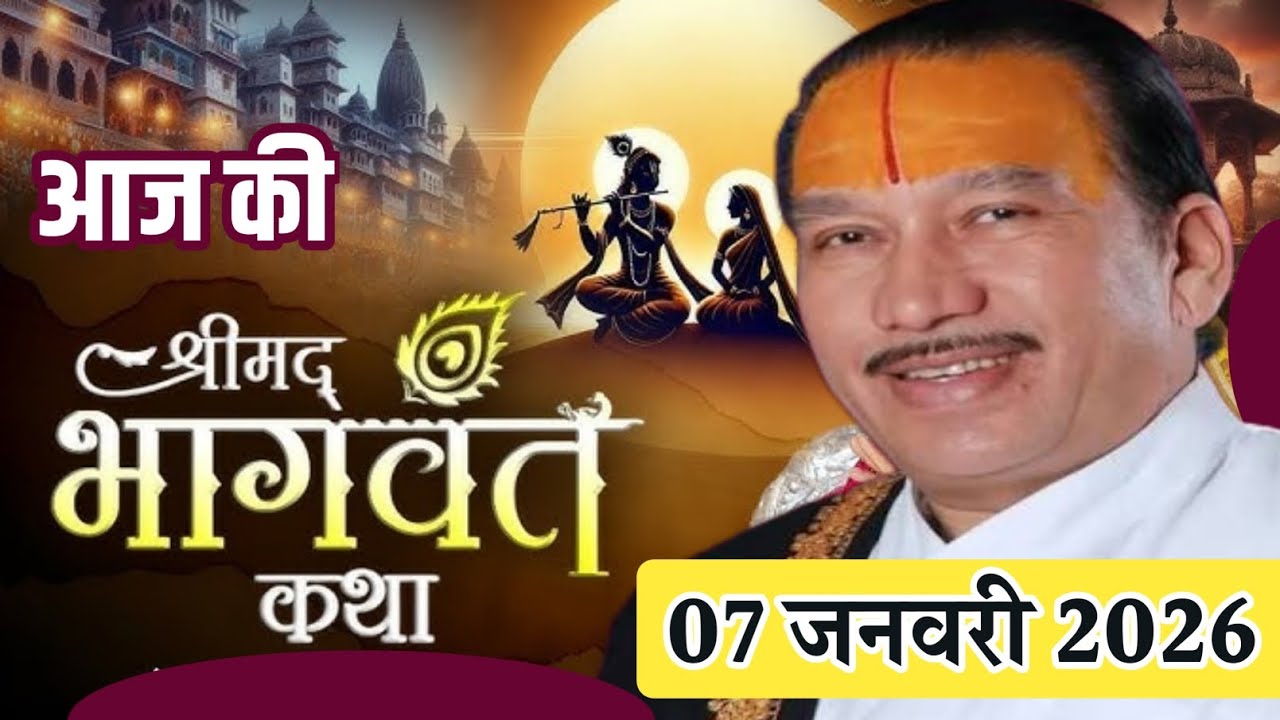आज की कथा | 07 जनवरी 26 | हर सनातनी को क्यो करना चाहिए गौ सेवा | krishna chandra thakur ji maharaj 