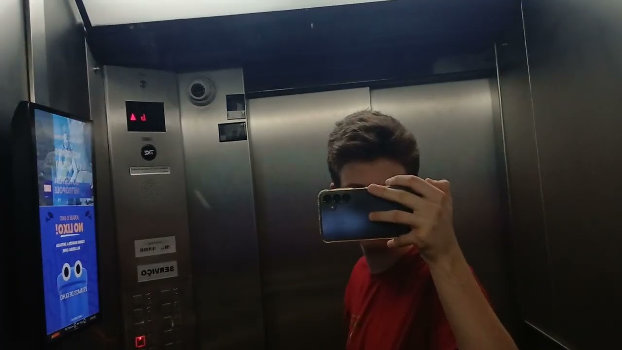 Elevador Thyssenkrupp FDN Frequencedyne em edifício de 21 andares | Parte 2, subindo do S1