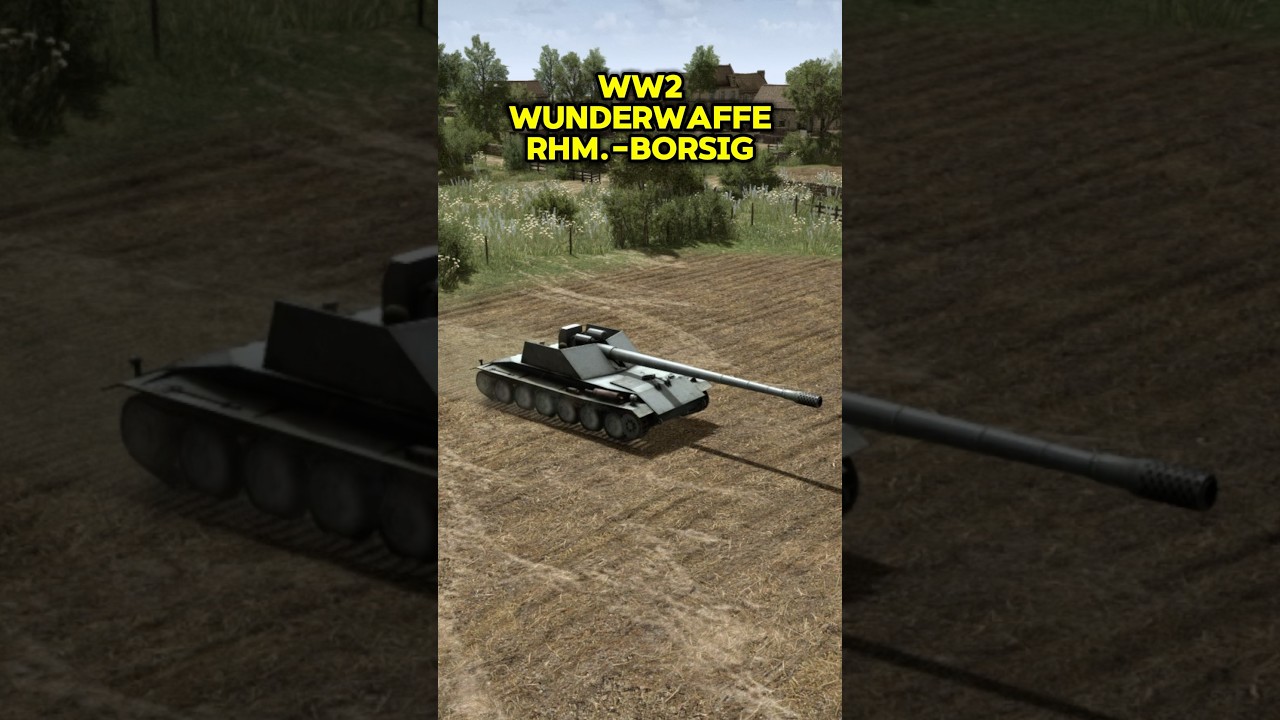 Borsig Waffentr&auml;ger WW2 Wunderwaffe 💥 #warthunder #calltoarms #wwii