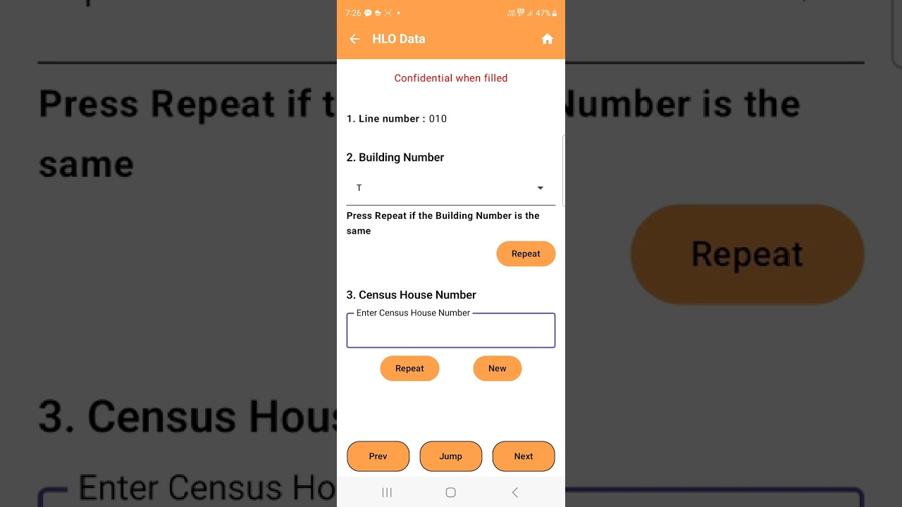 HLO App पर कार्य कैसे करें : Digital Census of India #census2027 #india 