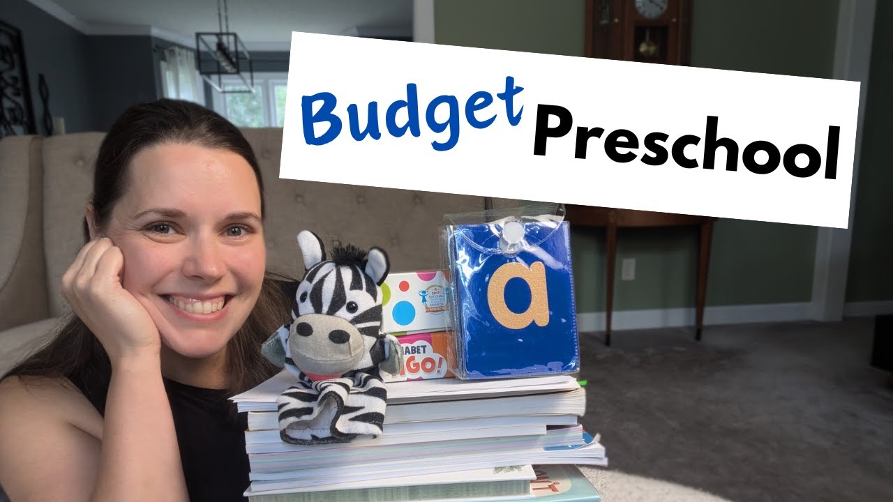 How I'm doing preschool on a budget