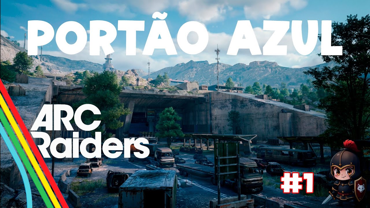 Arc Raiders Portão Azul Gameplay Amigos #1 #arcraiders #arcraidersbrasil  #yotubegaming #highlights