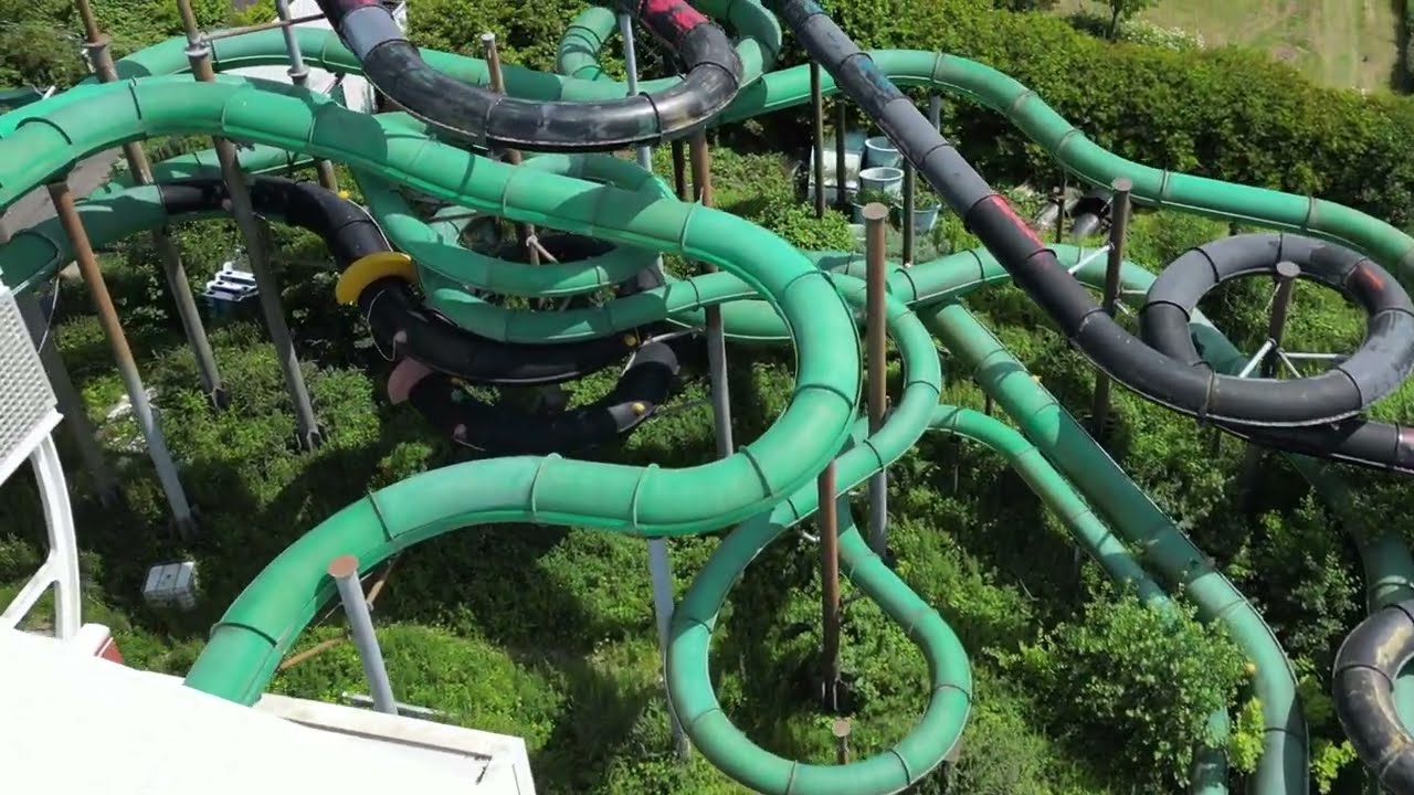 Abandoned water park. Wet n Wild. Royal quays
