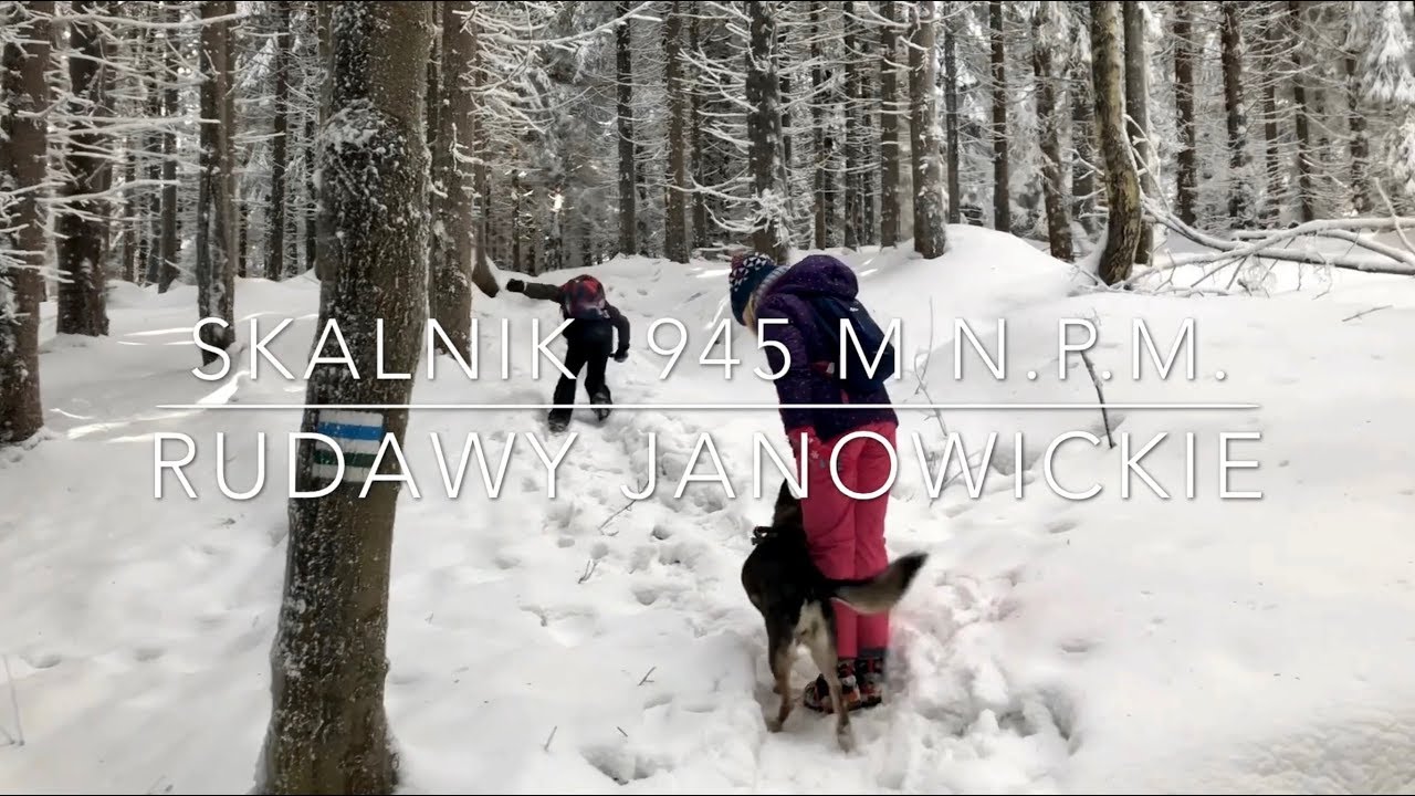 Skalnik i Ostra Mała w Rudawach Janowickich - wyprawa zimowa