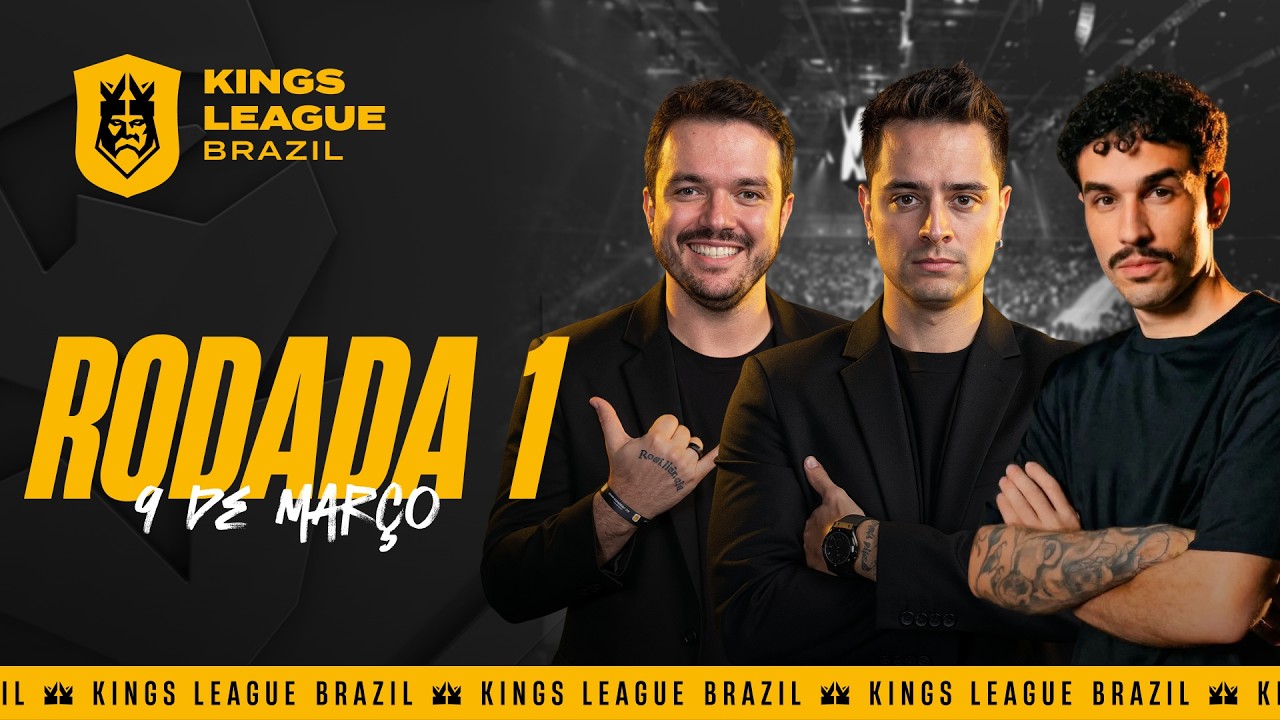 🇧🇷 👑 Kings League Brazil 🔥 RODADA 1