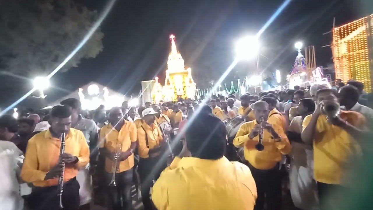 புனித அந்தோனியார் தேர்திருவிழா கொண்டாட்டம் 2024..... இடைவிடா சகாயமாதா... பேண்ட் song..