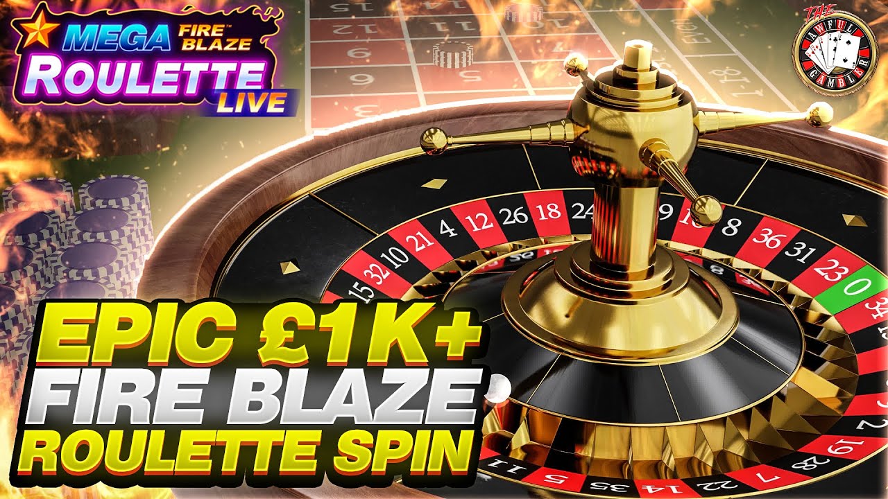 EPIC &pound;1K+ FIRE BLAZE ROULETTE SPIN #shorts