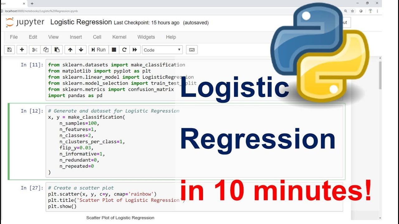 Логистическая регрессия в Python: шаг за шагом за 10 минут