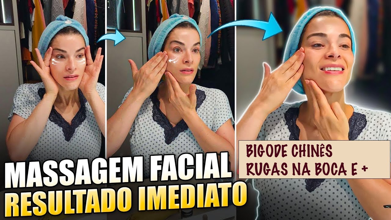Faça essa Massagem para Rugas na Boca, Bigode Chines e Diminuir a Flacidez no rosto