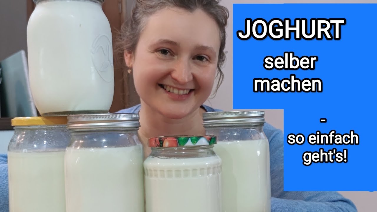 So einfach stelle ich eigenen Joghurt her - aus frisch gemolkener Ziegenmilch!