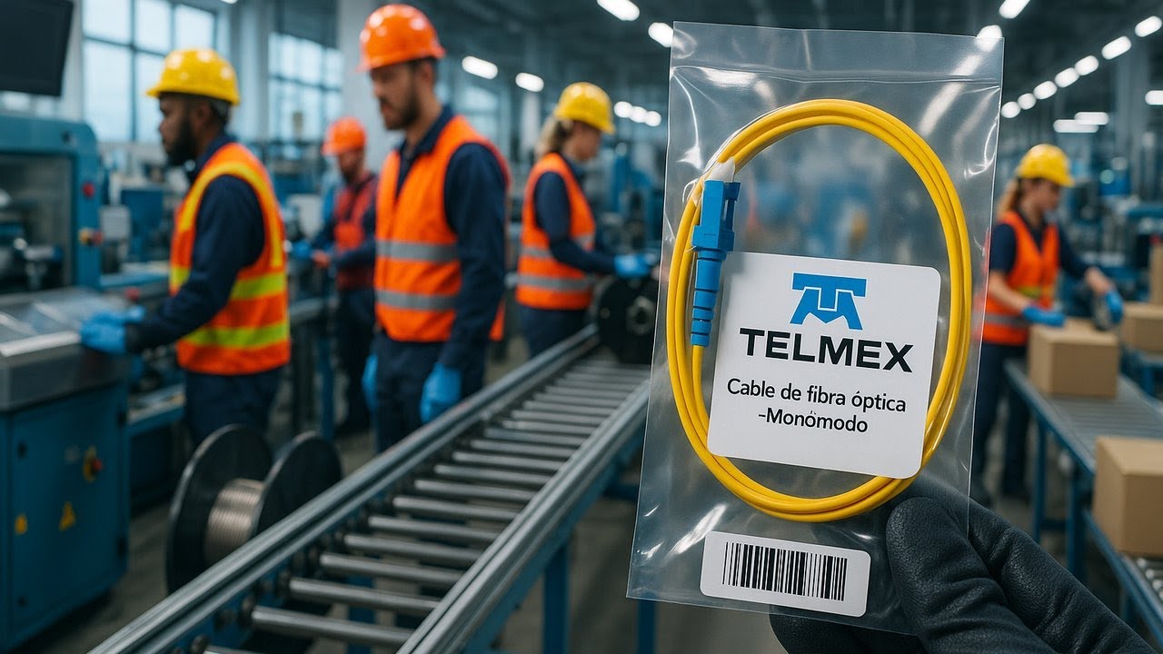 C&oacute;mo se FABRICA la FIBRA &Oacute;PTICA | El CABLE SECRETO que lleva INTERNET a VELOCIDAD de LUZ
