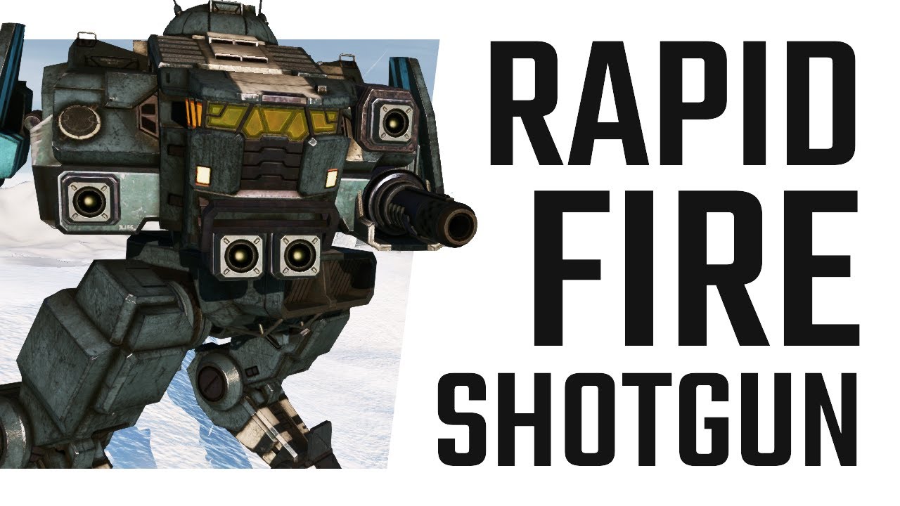 Rapid Fire Shotgun Cicada Build - Mechwarrior Online The Daily Dose #1328