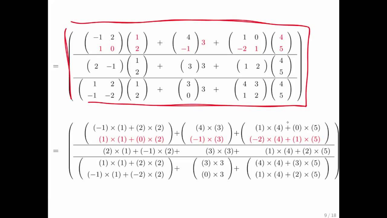 4.2.1 Partitioned Matrix-Vector Multiplication