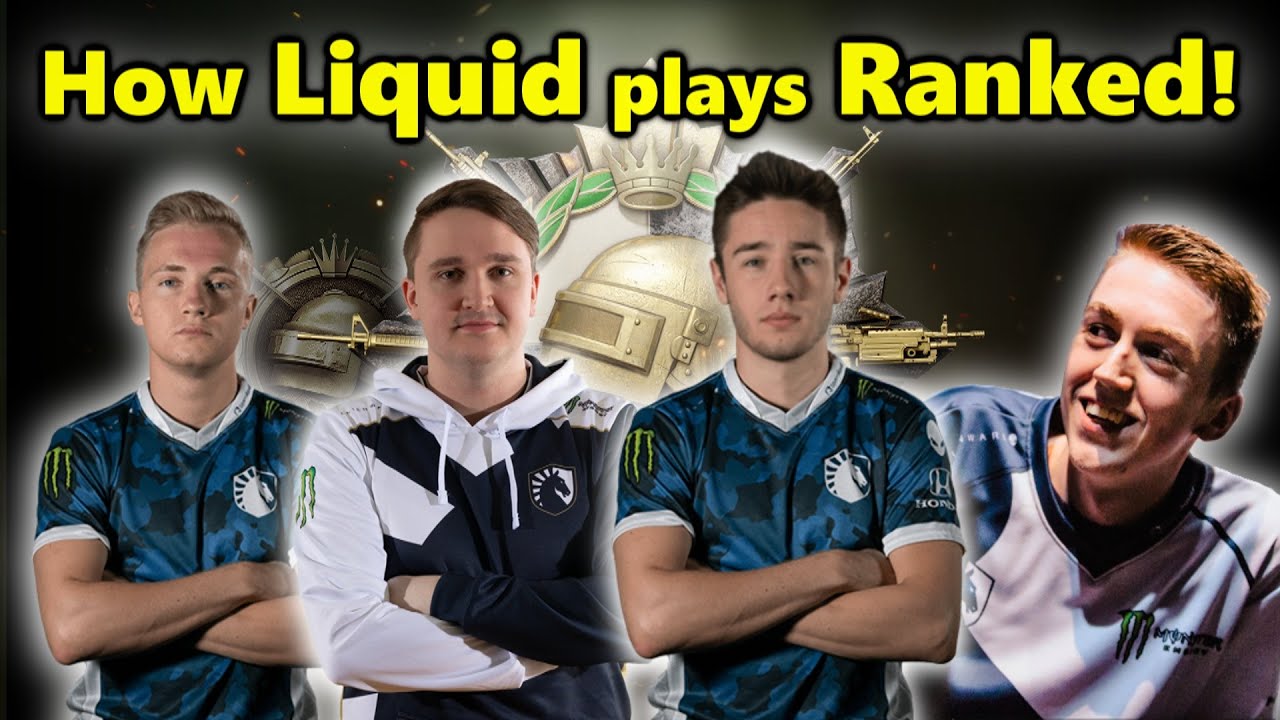 HOW TEAM LIQUID PLAYS RANKED! - Kaymind, mxey, Jeemzz & ibiza - M416+QBU - PRO SQUAD - PUBG