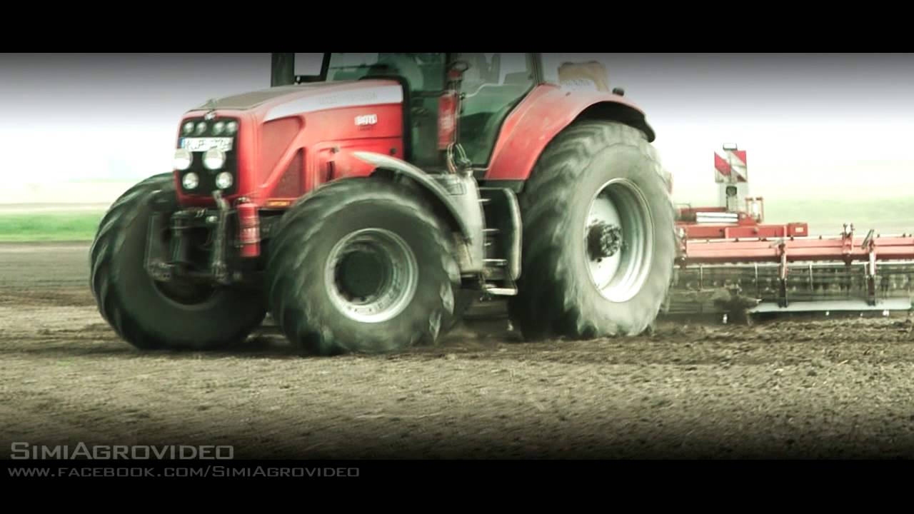 Massey Ferguson 8470 + Rau Sterntiller & Massey Ferguson 7465 + Vaderstad Tempo T6 Kombi