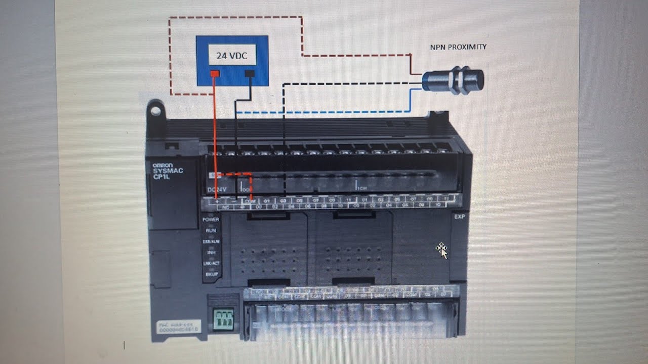 Program Sensor Proximity Sebagai Counter Pada PLC Omron