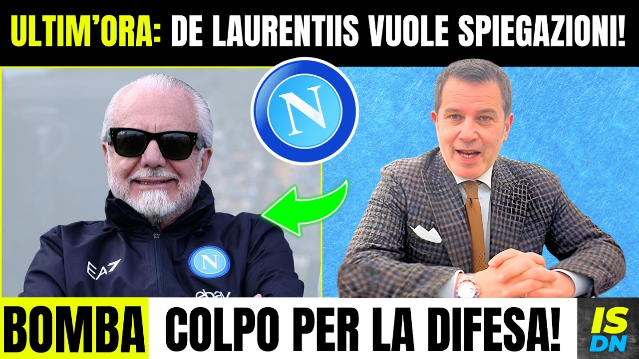 Ultim’Ora Napoli💣 Doppia Bomba! News di Pedulla’ su Conte!🔥