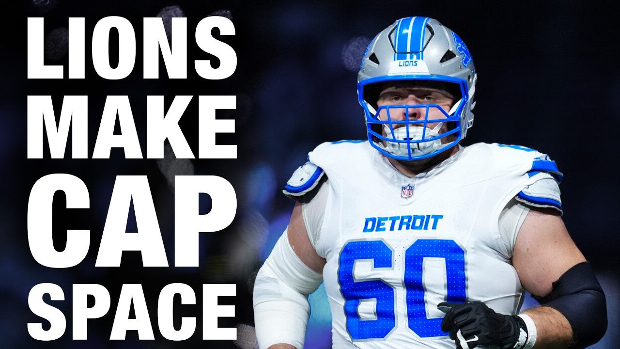 Detroit Lions RELEASE Graham Glasgow | Lions Cap Space Situation
