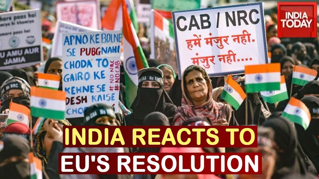 India Snubs EU Parliament Over Anti-CAA Resolution, Says Matter Is Internal: Sources