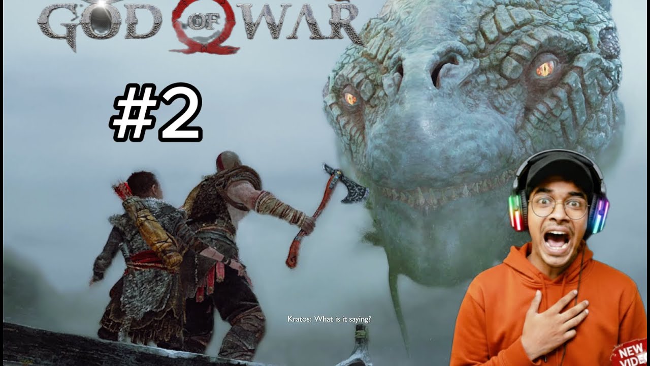 Kratos Meets Jörmungandr for the First Time🐍 #2 |  GOD OF WAR