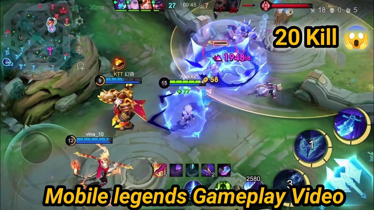 Mobile legends Gameplay Video ♥️